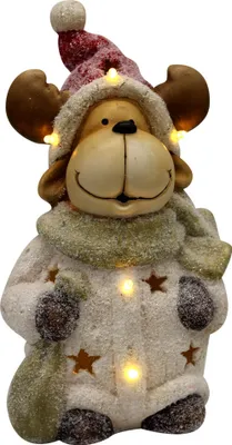 Produktbild von LED Weihnachts Rentier, Dekoleuchte, Höhe 19 cm