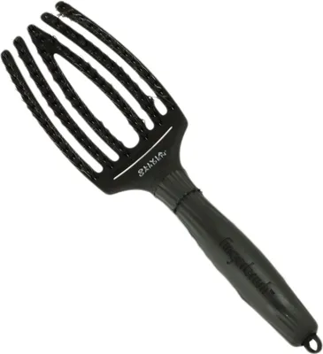 Obrázek produktu pro Olivia Garden Fingerbrush Care Ionic kartáč s dvojitými štětinami pro kudrnaté, hrubé a husté vlasy