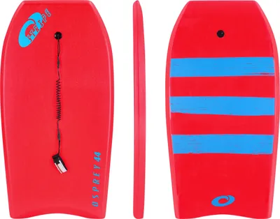 Produktbild von Osprey Bodyboard Stripe 44“ Rot- HDPE - XPE - EPS