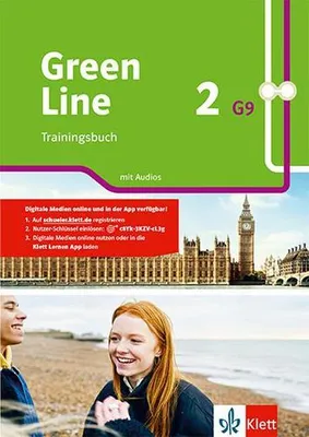 Produktbild von Green Line 2 G9. Trainingsbuch mit Audios Klasse 6