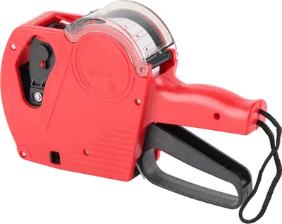 Obrázek produktu pro 8 Digits Labeller Price Tag Gun With Serrated Outlet Roll Manual Pricing Machine for Supermarket