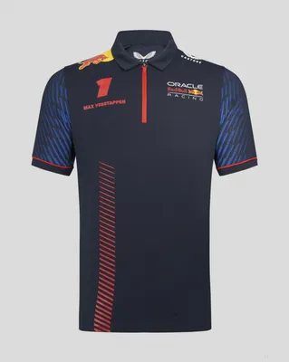 Produktbild von Red Bull Racing polo, Max Verstappen, Blau, 2023 L