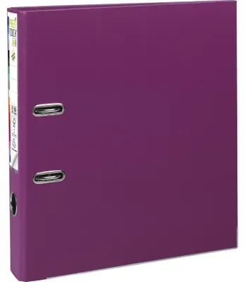 Produktbild von Exacompta 10x Ordner Prem'Touch außen PP Rücken 50mm A4 Maxi Fuchsia 53147E