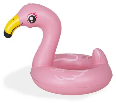 Image de Bouée rose pour poupées Flamingo 35-45 cm