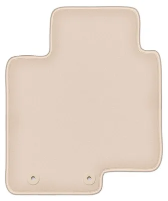 Produktbild von DURBAN Beige Velours-Fahrerfußmatte für Hyundai Bayon Crossover (2021-)