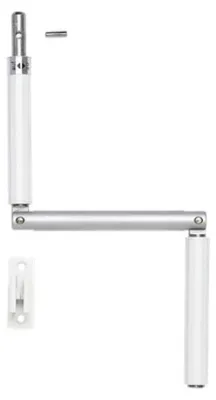 Produktbild von GU Knickkurbel SET Gelenkkurbel weiß K-13162-00-0-7