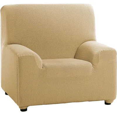Immagine prodotto di Copridivano ECOMMERC3 per divani a una piazza - colore beige - antiscivolo e altamente regolabile
