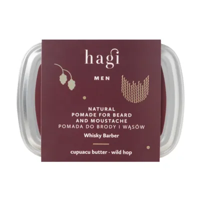 Produktbild von Hagi Natürlicher Bart- und Schnurrbartbalsam Whisky Barber, 70ml