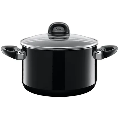 Produktbild von Silit Modesto MEAT POT 0324290011 / 2102294511 Kochtopf inkl. Deckel, emailliert, 24 cm Durchmesser, Induktionsherd-geeignet