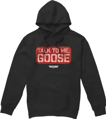 Obrázok produktu pre Top Gun - Mikina s kapucňou "Talk To Me Goose" pre mužov TV8972 (M) (Black)