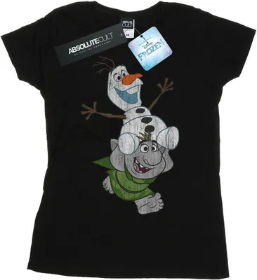 Produktbild von Disney - "Frozen" T-Shirt für Damen BI22017 (XXL) (Schwarz)