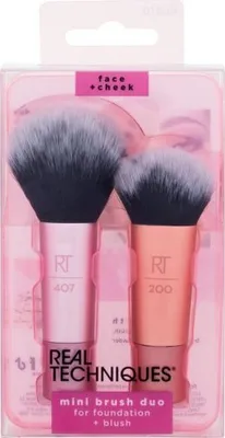 Obrázek produktu pro Real Techniques Mini Foundation & Blush Brush Duo sada štětců
