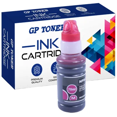Zdjęcie produktu dla 5x Tusz do Epson 106 CMYK L7160 L7180 L7188 Magenta