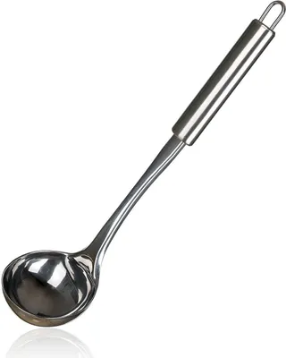 Produktbild von BANQUET AKCENT Edelstahl Schöpflöffel, 31 x 9 cm, mit Aufhängeöse, spülmaschinenfest
