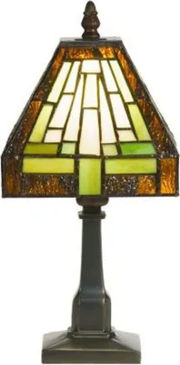 Immagine prodotto di Lampada da tavolo Tiffany fatta a mano, altezza 32 cm, lunghezza 15 cm - lampada