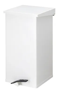 Produktbild von Dutch Design Abfallbehälter Carro-Kick 45 Liter weiss (31004706)