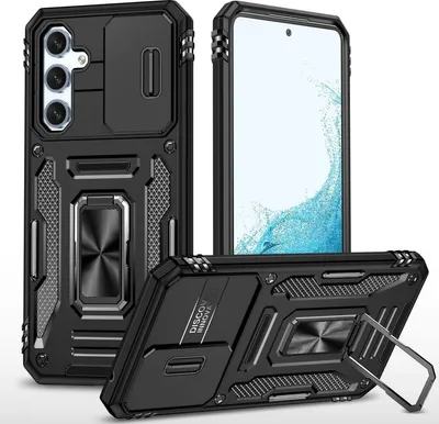 Produktbild von König Design Hülle kompatibel mit Samsung Galaxy S23 FE Kunststoff Soft Handyhülle - Handy Case Schwarz