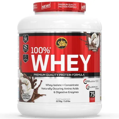 Produktbild von 100% Whey Protein (2270g) Chocolate Coconut