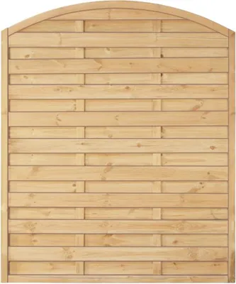 Produktbild von T&J MAXI BOGEN Lamellenzaun 150 x 180/160 cm