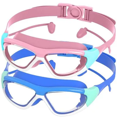 Produktbild von Schwimmbrille für Kinder – Anti-Beschlag-Beschichtung und UV-Schutz – Blau