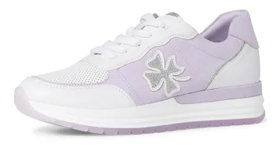 Produktbild von Marco Tozzi by GMK Damen Sneaker Low Art: 2-2-83701-28 in white/lilac c. (weiß) - Größe:41