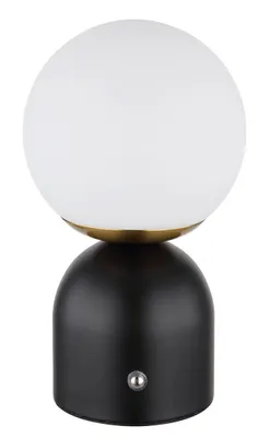 Image de Lampe de table LED, métal, Touchdimmer, Memory, H 20 c, noir