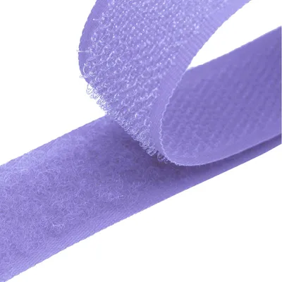 4m Klettband zum Nähen violett 663