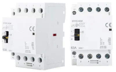 AC-Schütz 4P 63A 4NO 400V 50/60Hz DIN-Schiene