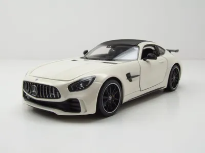 Produktbild von Welly 24081 Mercedes AMG GT-R weiß metallic 1:24