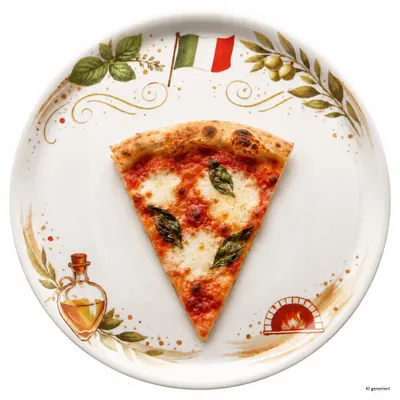 Produktbild von Pizzateller Katja Ø31,5cm XL-Teller 1 Personen Italien-Dekor Platte