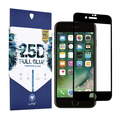 Obrázok produktu pre Lito 2,5D Tvrdené sklo pre iPhone 6/6s - Čierna KP27133