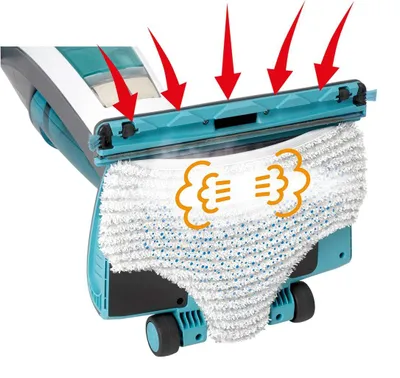 Produktbild von Concept 42391177, Mopppad , Stabstaubsauger, Grau, Weiß, CP3000