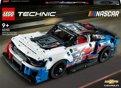 Immagine prodotto di LEGO 42153 Technic NASCAR Next Gen Chevrolet Camaro ZL1 modellino di auto, auto da corsa giocattolo, kit da collezione per il motorsport