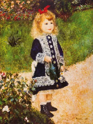 Obrázek produktu pro Pierre Auguste Renoir Art Print Obraz - Dívka s konví, 1876 (80 x 60 cm)