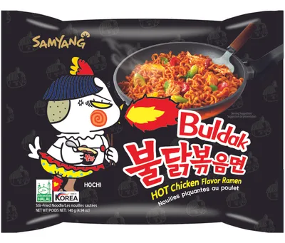 Zdjęcie produktu dla SamYang Buldak Original Hot Chicken Flavour Instant Ramen 140g