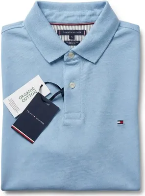Produktbild von Tommy Hilfiger Herren-Poloshirt MW0MW11770 Blau / XXL