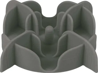 Immagine prodotto di Fodera per ciotola Slow Feeder SILICONE grigio M Zolux