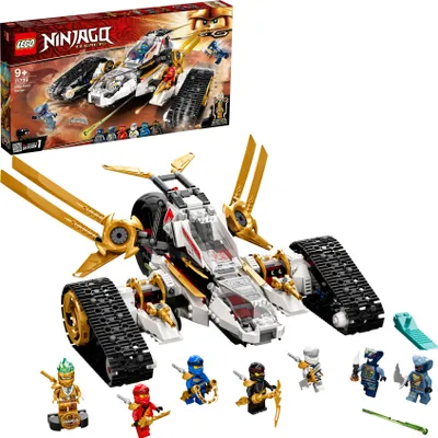 Produktbild von LEGO 71739 NINJAGO Ultraschall-Raider, Konstruktionsspielzeug Set für Jungen und Mädchen ab 9 Jahre mit Figuren