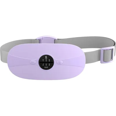 Produktbild von Heizgürtel Damen mit Vibration, wiederaufladbarer Wärmegürtel mit 3 Heizstufen, Bauch Wärmekissen für Entspannung, Alltag und Wohlbefinden