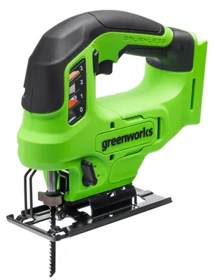 Produktbild von Greenworks 24V Akku-Bürstenlose Stichsäge, 3000spm, Neigungsverstellbar bis max.