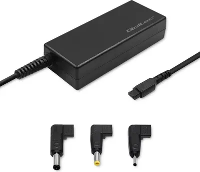 Produktbild von Qoltec Spezialnetzteil für Samsung Sony 65W | SmartPlug | 3 Stecker | + Stromkabel