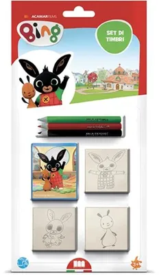 Zdjęcie produktu dla Pieczątki 3 Sztuki Blister Bing 3987 Multiprint