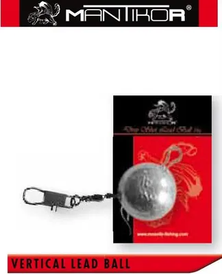 Produktbild von 3 Mantikor Vertical Lead Ball 28g Bleikopf