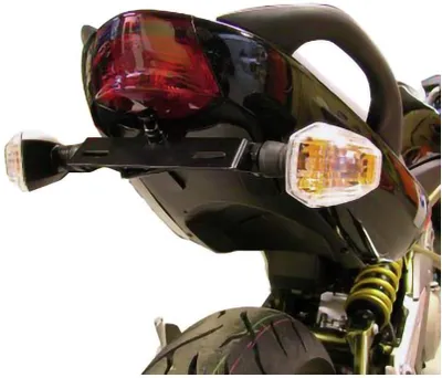 Zdjęcie produktu dla Uchwyt tablicy rejestracyjnej R&G do Kawasaki ER6 – od 2008 r.