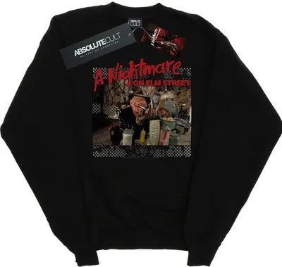 Produktbild von A Nightmare On Elm Street - Sweatshirt für Herren BI43023 (S) (Schwarz)