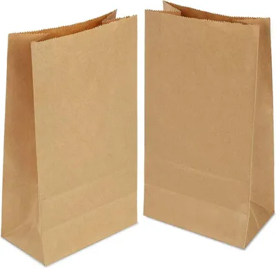Produktbild von Kraftpapier Geschenktüten - 50 Stück - 30,5 x 20 x 12,5 cm - Perfekt für Geburtstage, Hochzeiten und Weihnachten