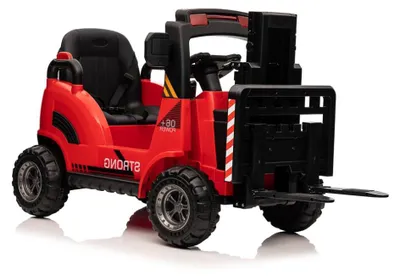 Zdjęcie produktu dla Wózek widłowy na baterię Leantoys WH101, czerwony