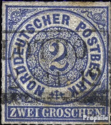 Produktbild von Briefmarken Norddeutscher Postbezirk 1868 Mi 5 Pracht gestempelt Groschenwährung