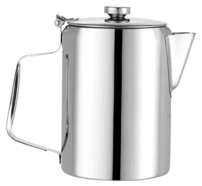 Produktbild von Kaffeekanne mit Klappdeckel aus Edelstahl, 1,4L