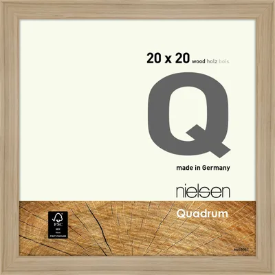 Produktbild von nielsen Holz Bilderrahmen Quadrum, 20x20 cm, Eiche Natur